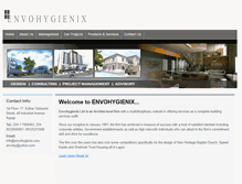 Tablet Screenshot of envohygienix.com